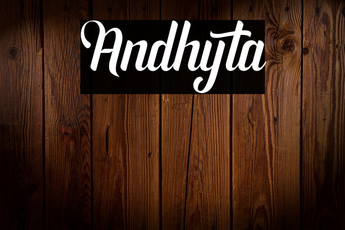 Andhyta Example 2