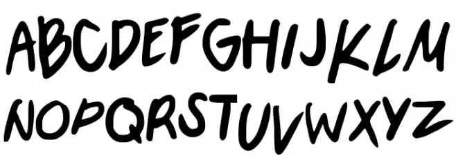 Andie Font UPPERCASE