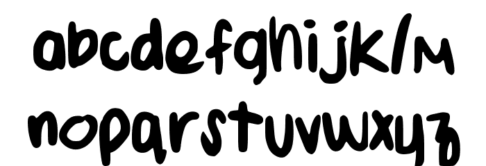 Andie Font LOWERCASE