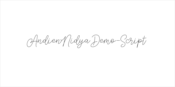 AndienNidyaDemo-Script Logo