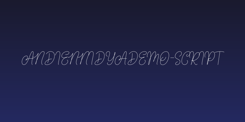 AndienNidyaDemo-Script Social Header