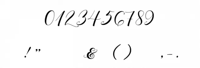 Andieny Font OTHER CHARS