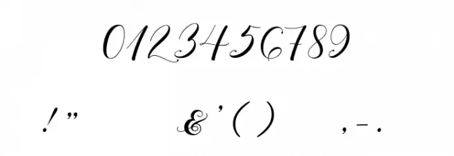 Andieny Font OTHER CHARS