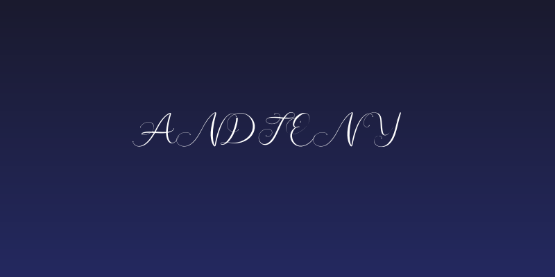 Andieny Social Header