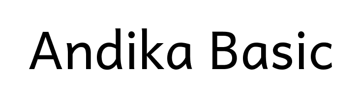 Andika Basic Font