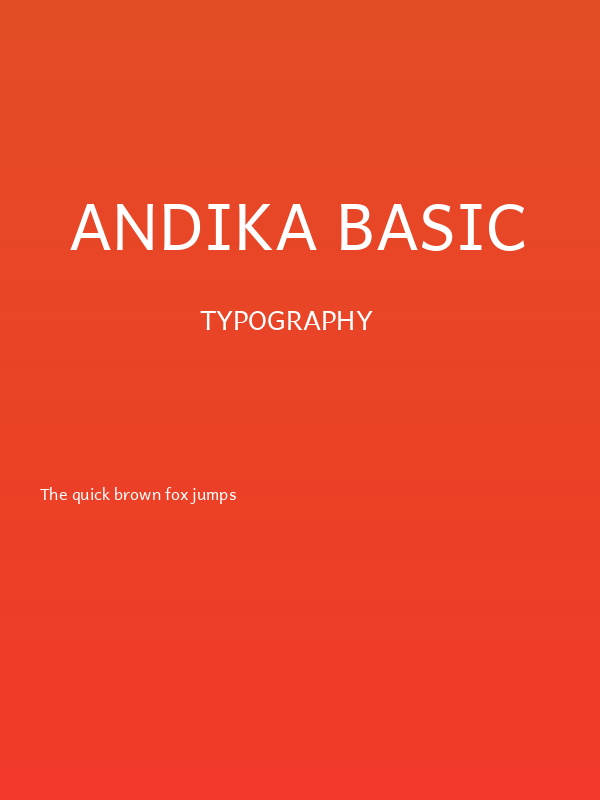 Andika Basic Poster