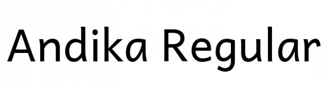 Andika Regular 