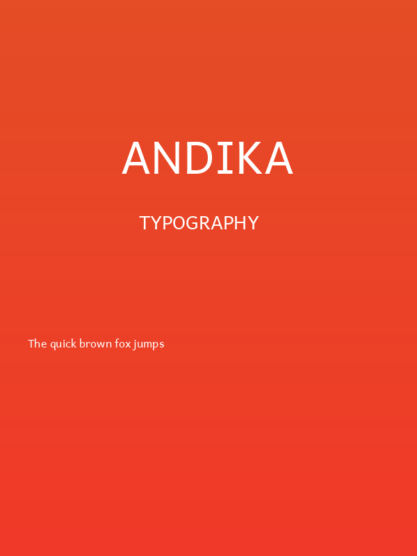Andika Poster