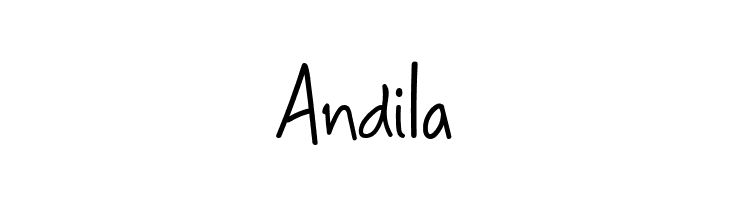 Andila  baixar fontes gratis