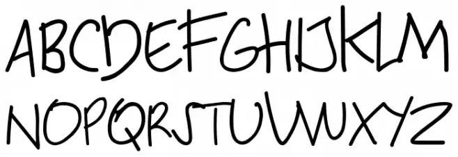 Andila Schriftart Groß