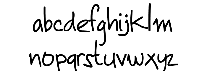 Andila Font LOWERCASE