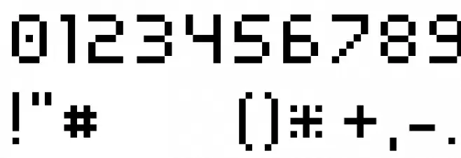 Andina Font OTHER CHARS