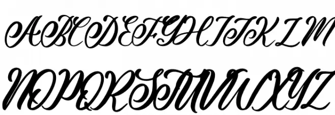 Andina Schriftart Groß
