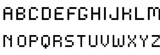 Andina 字体 大写