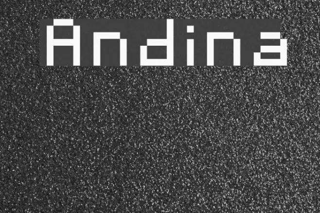 Andina Font examples