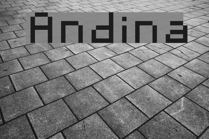 Andina Font examples