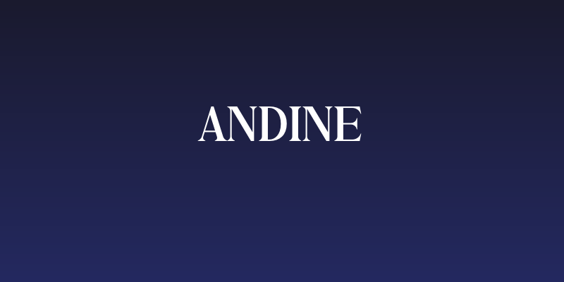 Andine Social Header