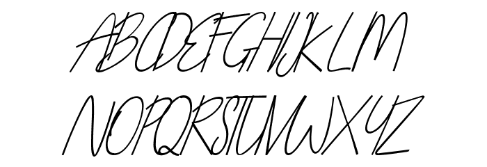 AndinoRasmitha Font UPPERCASE
