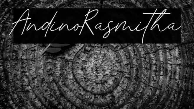 AndinoRasmitha Caratteri examples