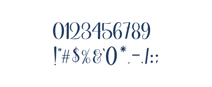 Andirla Regular Other Characters