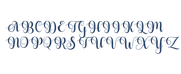 Andirla Regular Uppercase