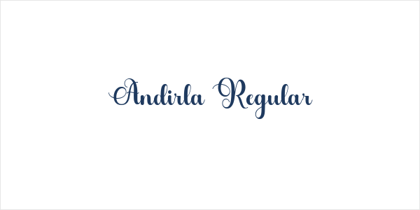Andirla Regular Logo