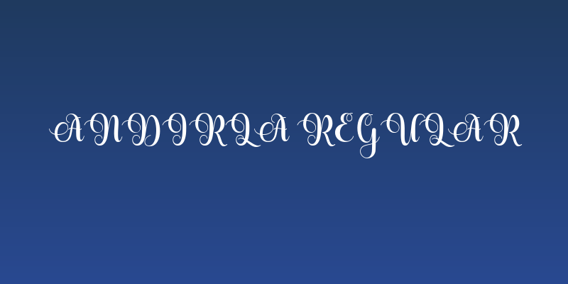 Andirla Regular Social Header