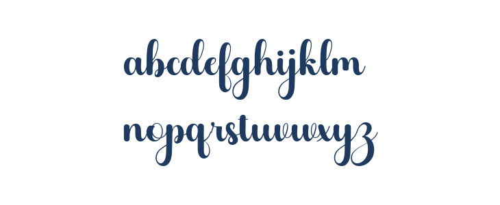 Andirla Regular Lowercase