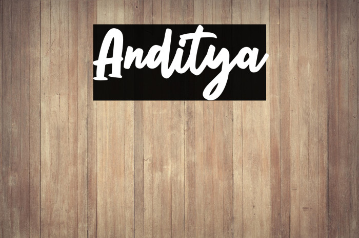 Anditya Example 2