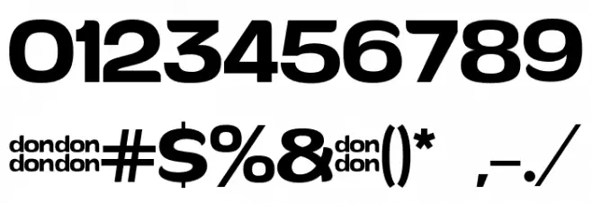 Andor PersonalUse Font OTHER CHARS