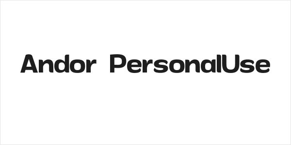 Andor PersonalUse Logo