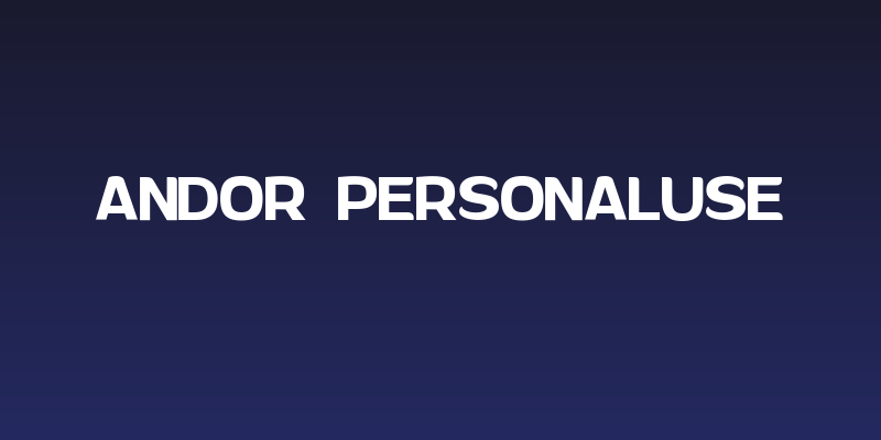 Andor PersonalUse Social Header