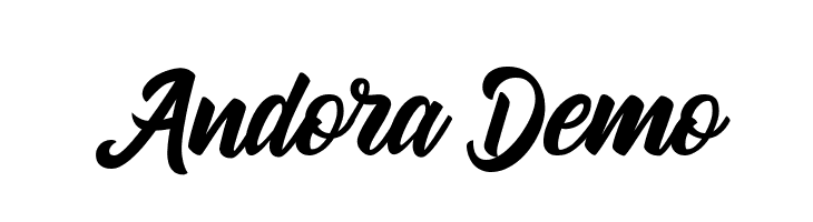 Andora Demo  免费字体下载