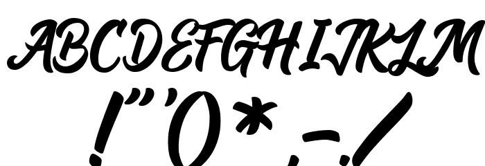 Andora Demo Font OTHER CHARS