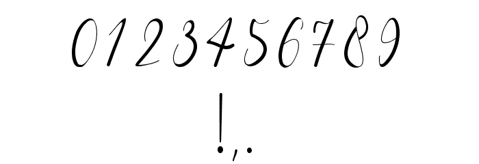 Andora Font OTHER CHARS