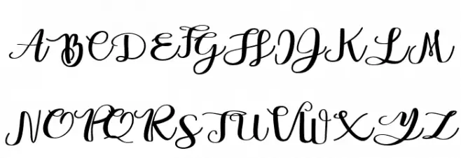 Andorra Personal Use 字体 大写