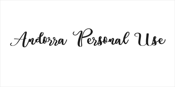 Andorra Personal Use Logo