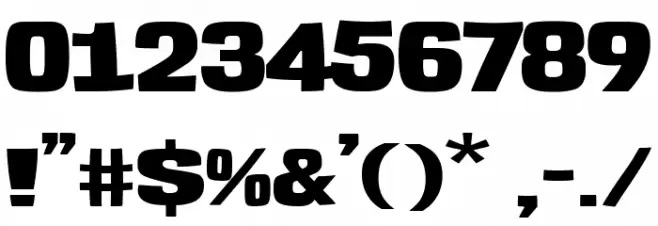 Andorra la Vella Font OTHER CHARS