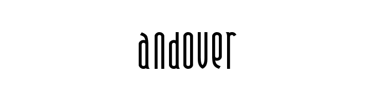 Andover  les polices de caractères gratuit tlcharger
