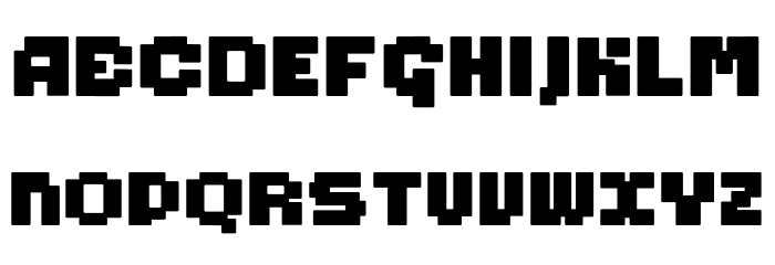 Andozen Regular フォント 大文字