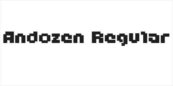 Andozen Regular Logo