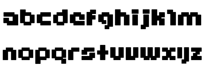 Andozen Regular Шрифта строчной