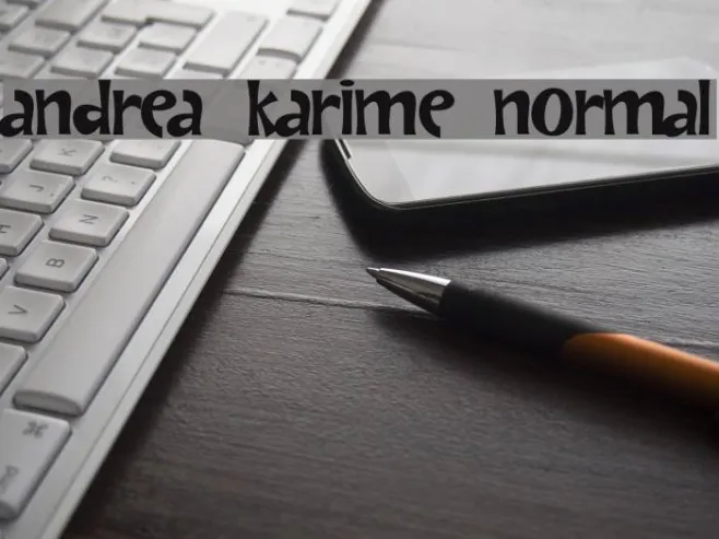 Andrea Karime Normal Example 2
