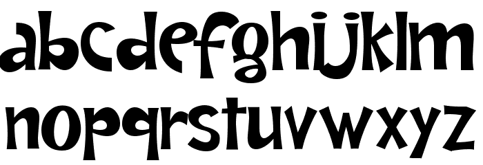 Andrea Karime Normal Font LOWERCASE