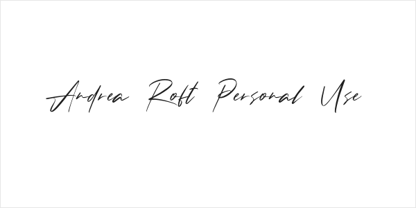 Andrea Roft Personal Use Logo