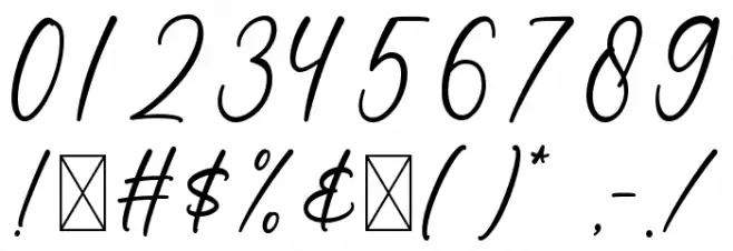 Andrea Font OTHER CHARS