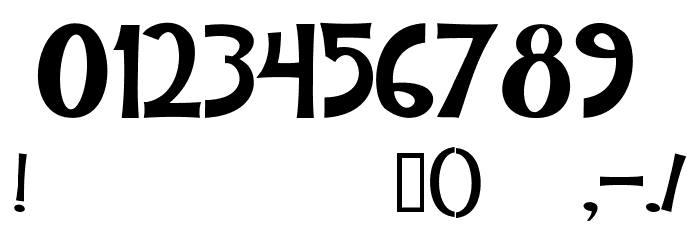 AndreaKarimealtasybajas-Reg Font OTHER CHARS