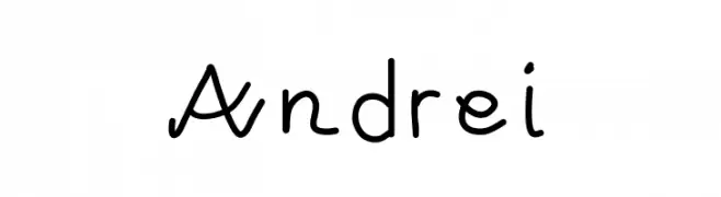 Andrei  font caratteri gratis