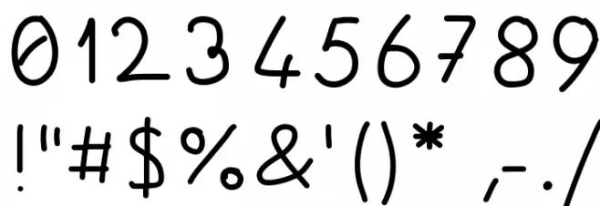 AndreiO Font OTHER CHARS