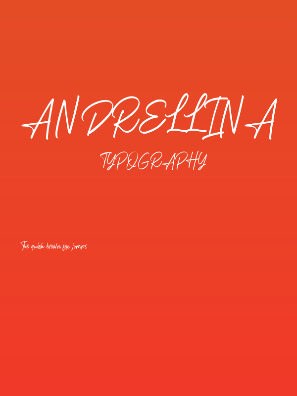 Andrellina Poster